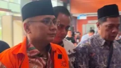 Yaqut Tiba di Pengadilan Tipikor dengan Tangan Diborgol