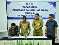 Bupati HSS Hadiri RUPSLB PT Tirta Amandit, Bahas RKAP 2027 dan Komisaris Baru