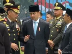 Surpres Pergantian Kapolri Diterima DPR, Listyo Sigit Masih Dampingi Prabowo di Lubang Buaya